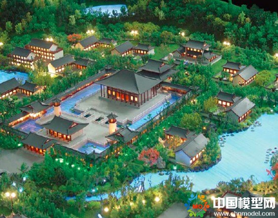 古建筑模型，古建沙盤(pán)模型