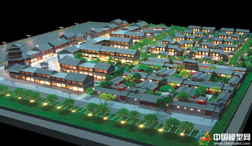 古建筑模型，古建沙盤(pán)模型