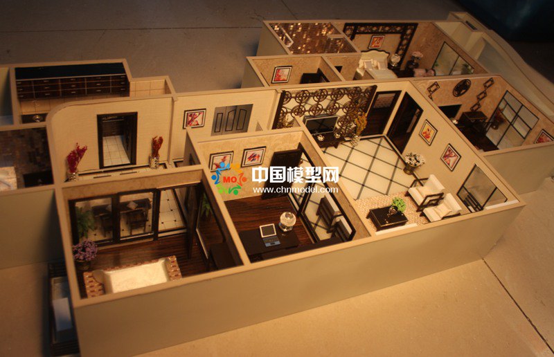 樓盤戶型模型，售樓部戶型沙盤
