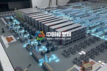 智能汽車生產線沙盤模型，智慧物流沙盤模型